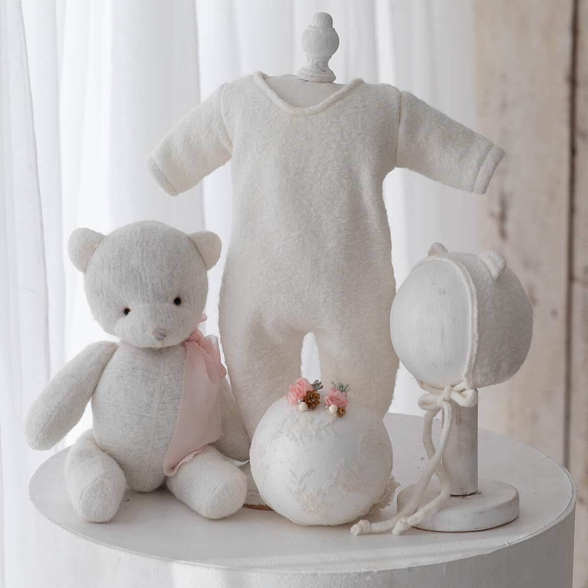 Yes-0807-1 Kit Urso Tomtom Mohair - Imagem 1
